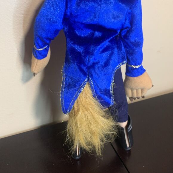Disney Store Beauty And The Beast Adam 12 INCH Doll w plastic head mask coat - Picture 8 of 10